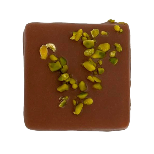 Charlie Ganache -Artisan Chocolatier - Genève - Suisse - Praliné Pistache Lait